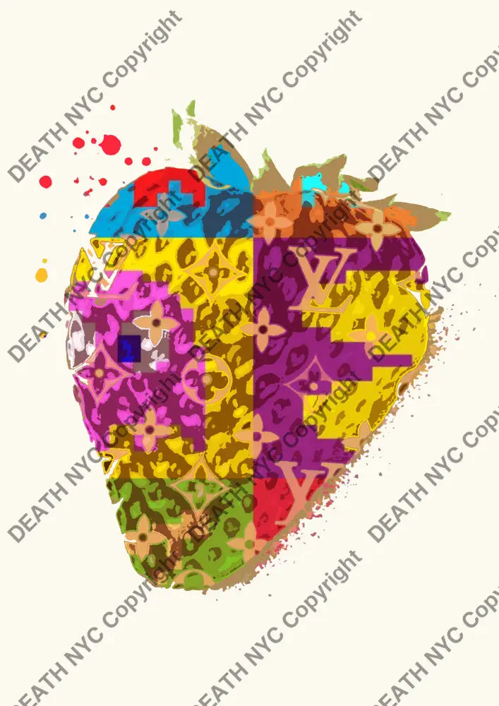 Auction ’AB152 straw’ art print 45x32cm (Edition of 100) - Art Print