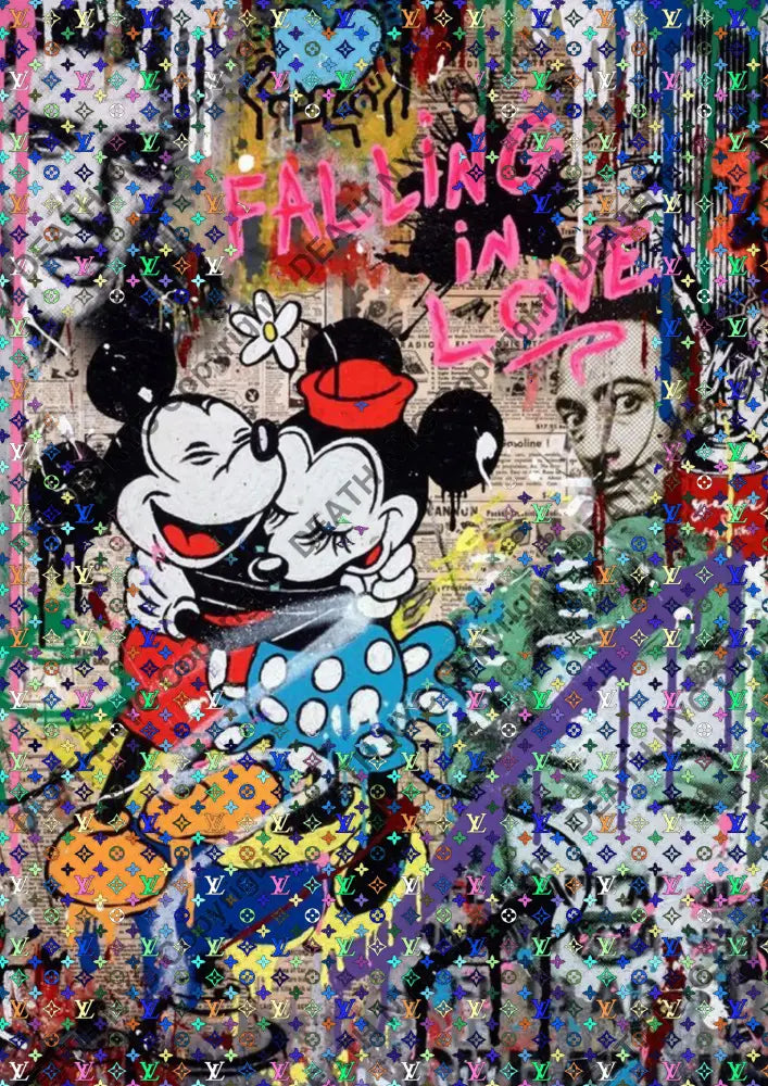 Auction ’Ab176 mouse’ 45x32cm (Edition of 100) Art Print