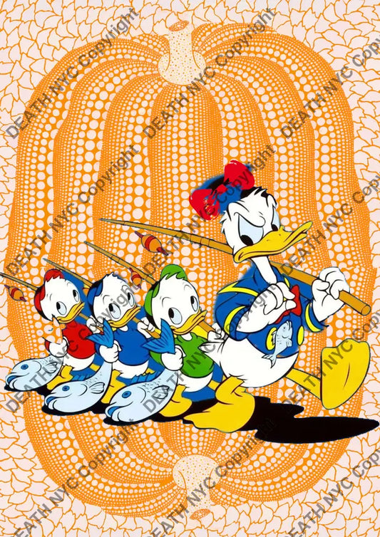 Auction ’AB182 duck’ 45x32cm (Edition of 100) Art Print