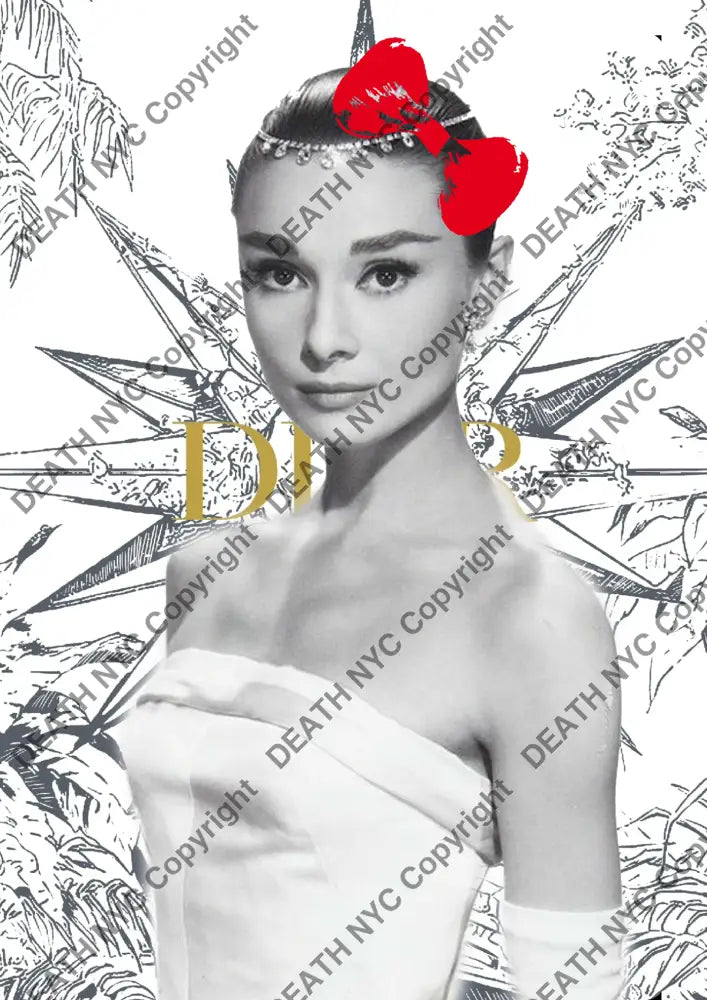 Auction ’AC217 audrey’ art print 45x32cm (Edition of 100) - Art Print