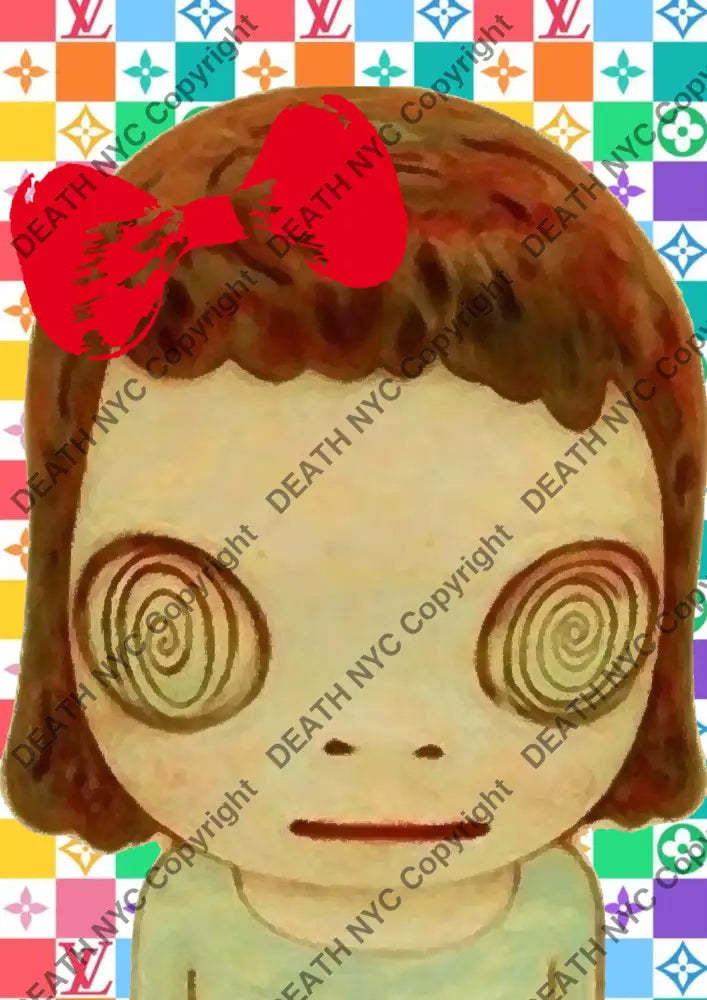 Auction ’AC242 girl’ art print 45x32cm (Edition of 100) Art Print