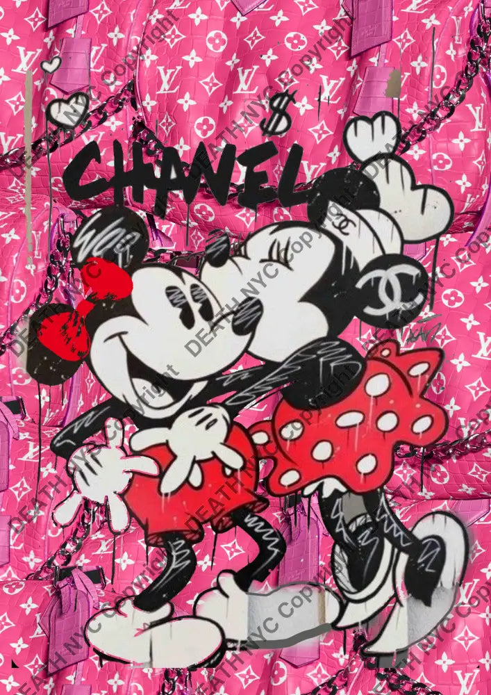 Auction ’AC90 mouse’ 45x32cm (Edition of 100) Art Print