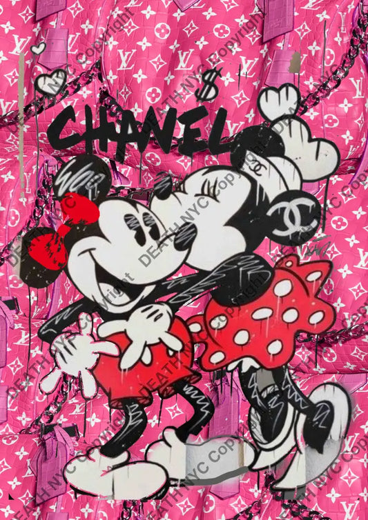 Auction ’AC90 mouse’ 45x32cm (Edition of 100) Art Print