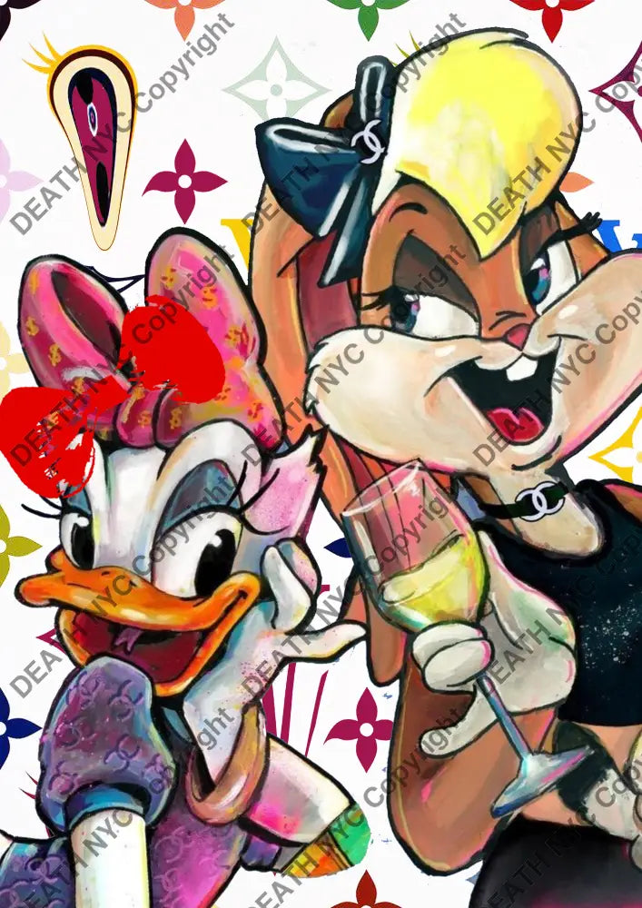 Auction ’AE145 duck’ 45x32cm (Edition of 100) Art Print