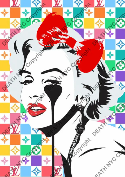 Auction ’AE166 monr’ art print 45x32cm (Edition of 100) - Art Print