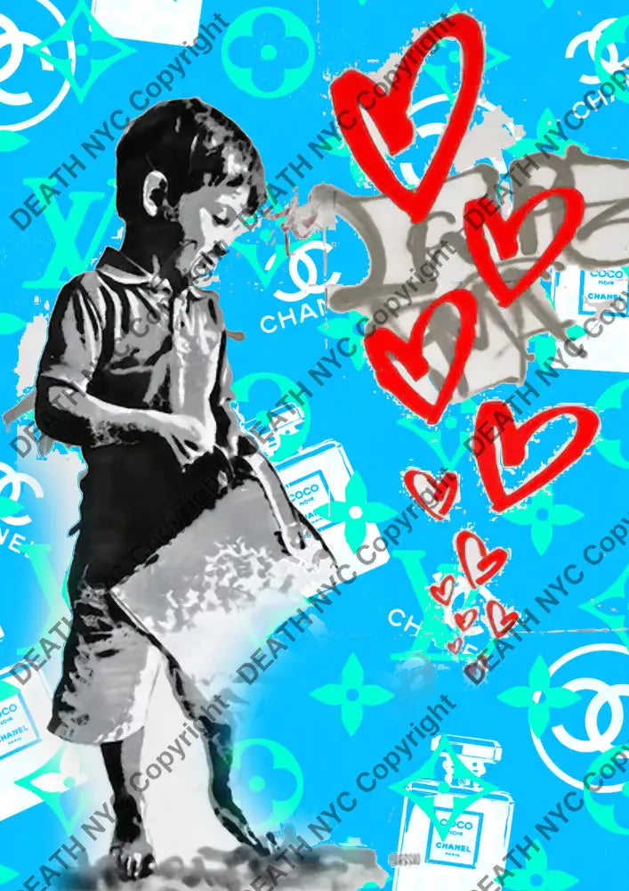 Auction ’AG101 bank’ 45x32cm (Edition of 100) Art Print