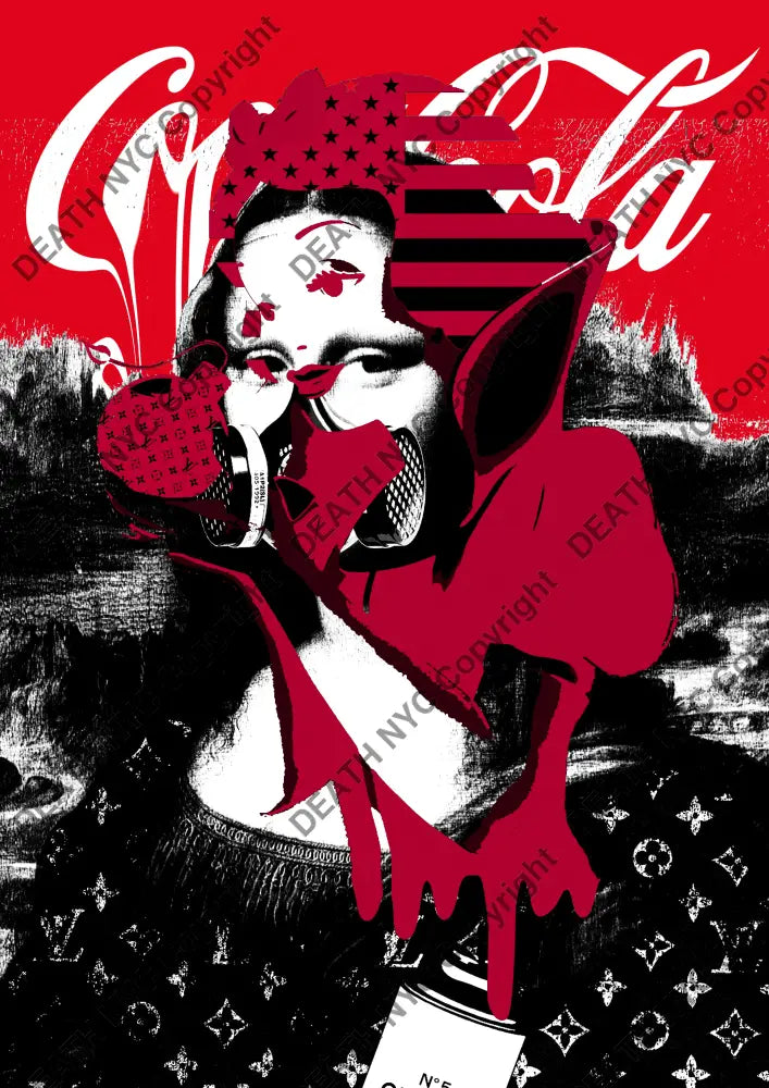 Auction ’AG111 mona ’ art print 45x32cm (Edition of 100) - Art Print