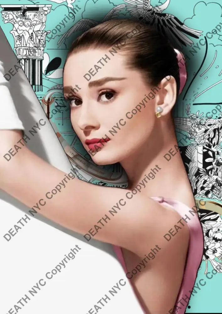 Auction ’AG136 aydrey. ’ art print 45x32cm (Edition of 100) - Art Print