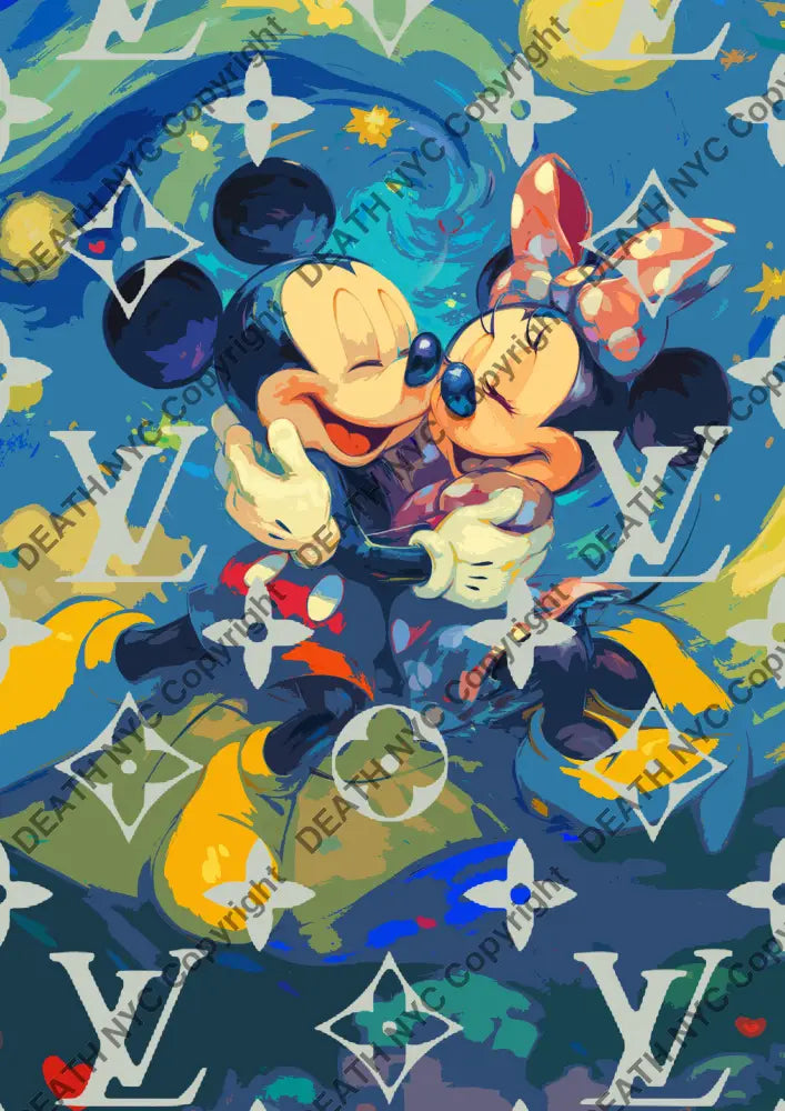 Auction ’AG165 mouse’ 45x32cm (Edition of 100) Art Print
