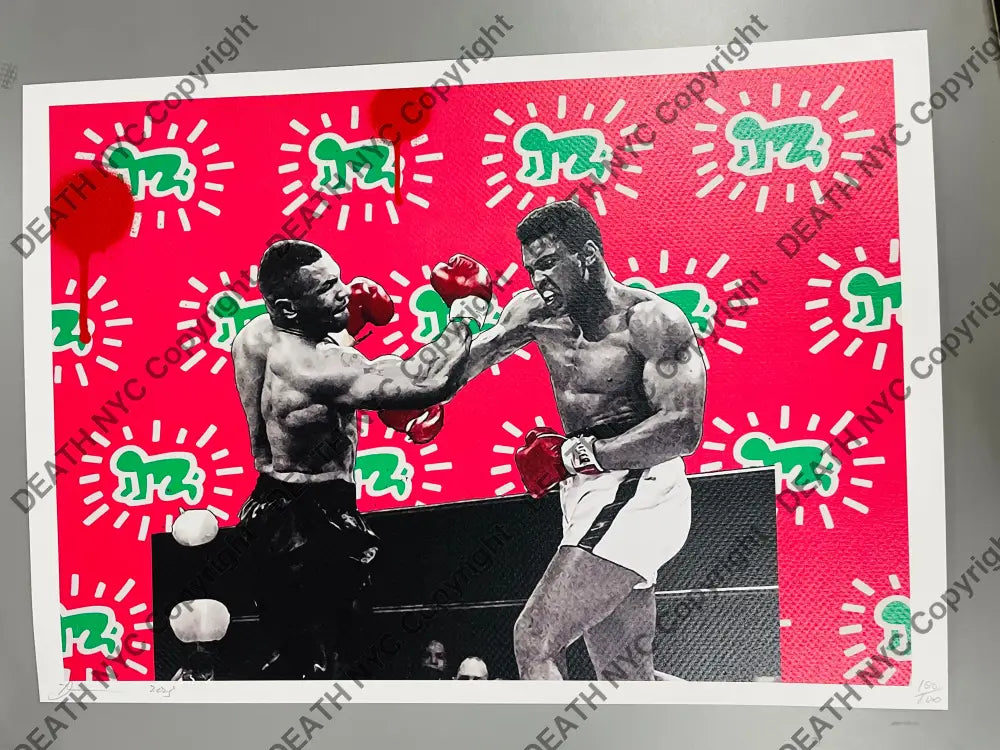 Auction ’Ali vs Tyson’ 45x32cm (Edition of 100) 87* Art Print