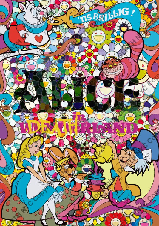 Auction ’alice mushroom’ 45x32cm (Edition of 100) Art Print