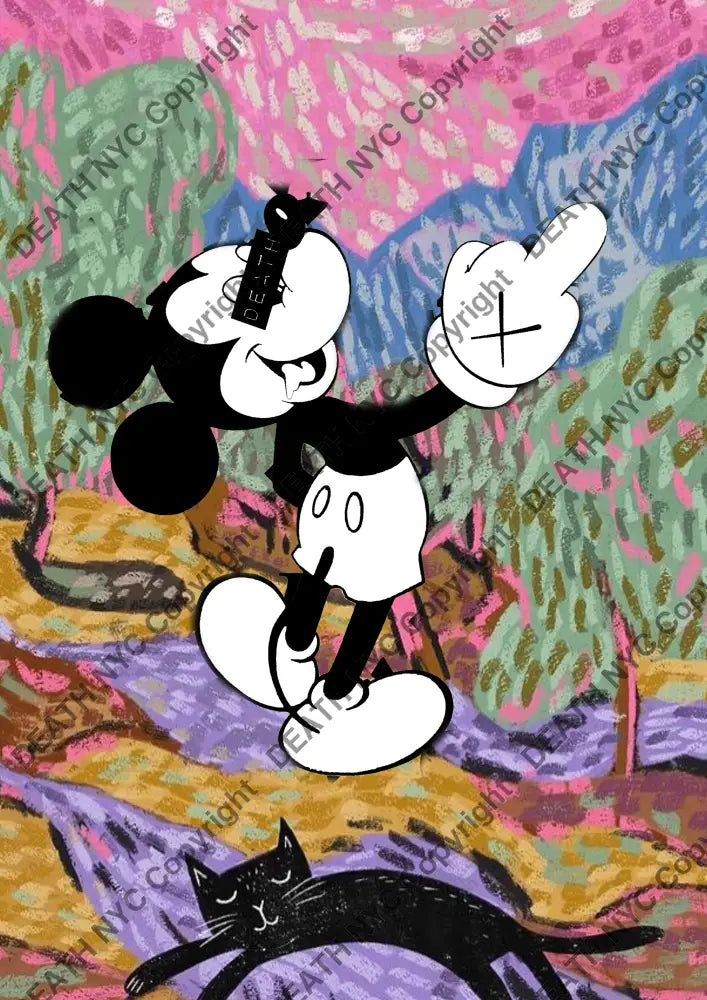 Auction ’AM58 mouse’ 45x32cm (Edition of 100) Art Print