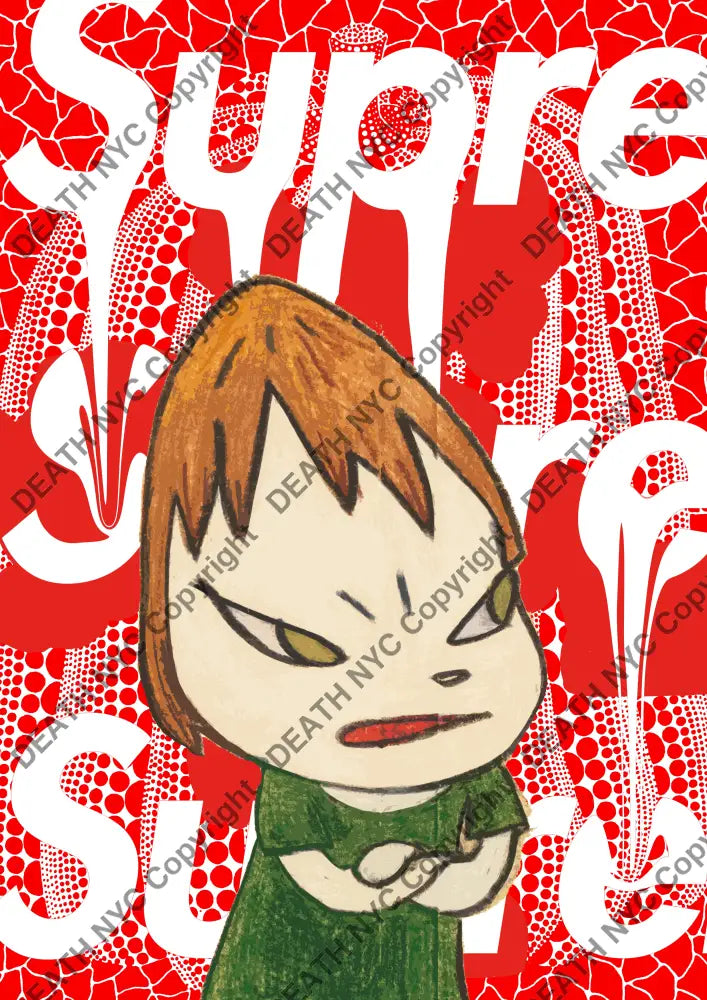Auction ’angry ku 1 ’ art print 45x32cm (Edition of 100) - Art Print