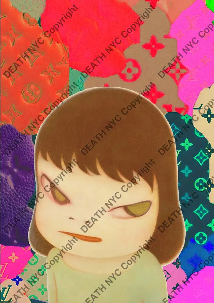 Auction ’AO88 girl’ art print 45x32cm (Edition of 100) Art Print