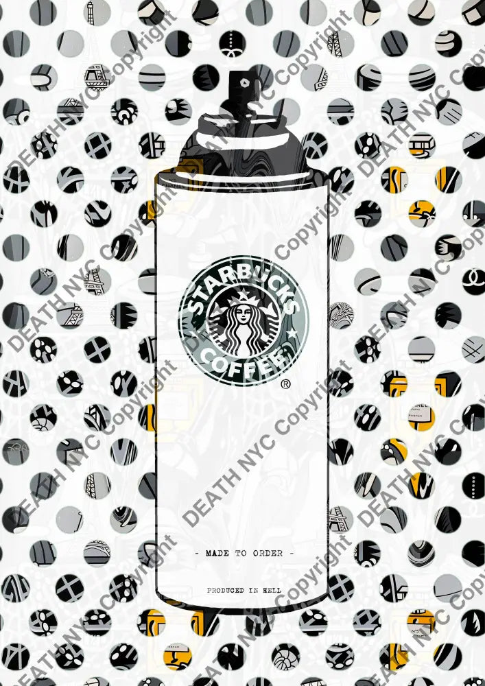 Auction ’AR37 spr ay ’ art print 45x32cm (Edition of 100) - Art Print