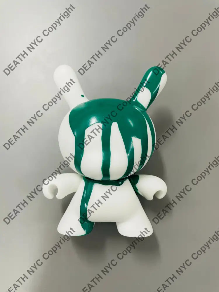 Auction ART TOY Edition of One Dun Drip Grn Art Print