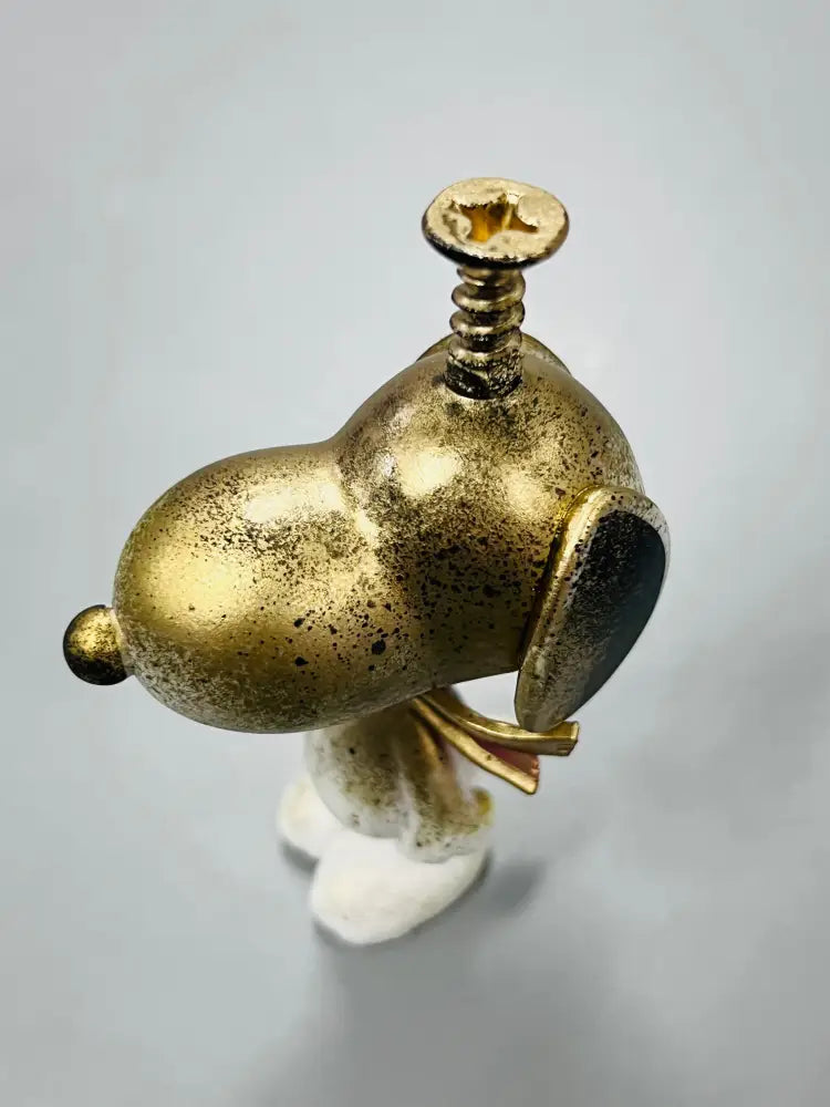 Auction ART TOY Edition of One Gold Drip Art Print