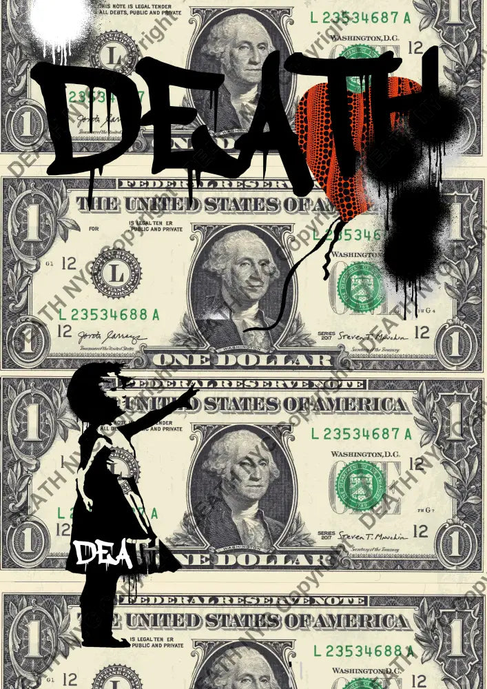 Auction ’AT11 bank’ art print 45x32cm (Edition of 100) - Art Print