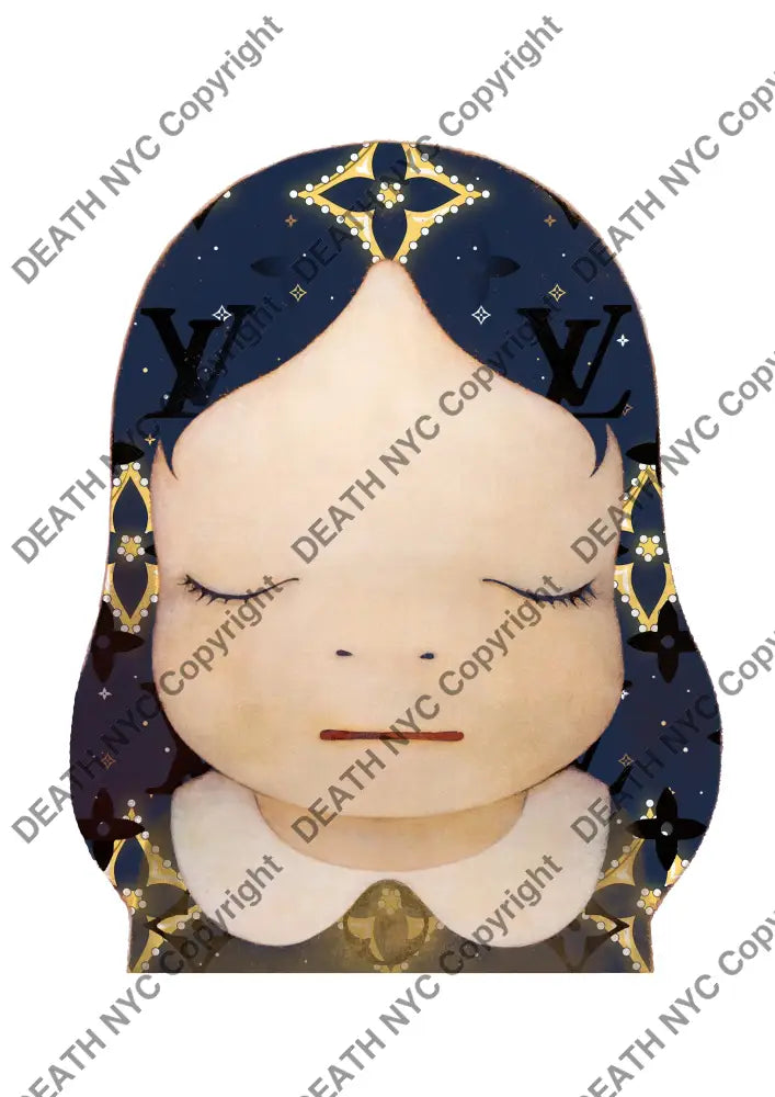 Auction ’At14 girl’ art print 45x32cm (Edition of 100) Art Print