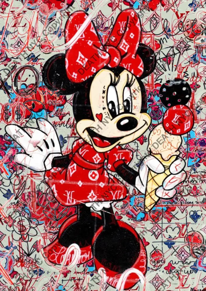 Auction ’AT42 mouse ’ art print 45x32cm (Edition of 100) Art Print