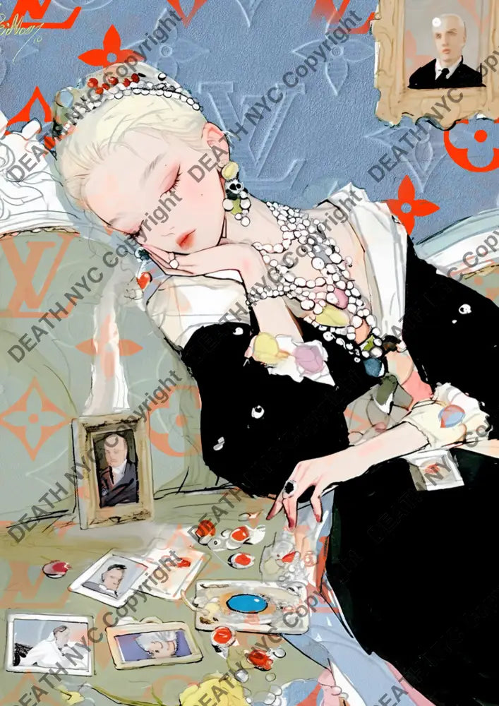 Auction ’AU36 ch’ art print 45x32cm (Edition of 100) - Art Print