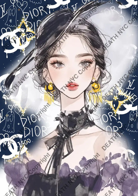 Auction ’AU47 ch ’ art print 45x32cm (Edition of 100) - Art Print