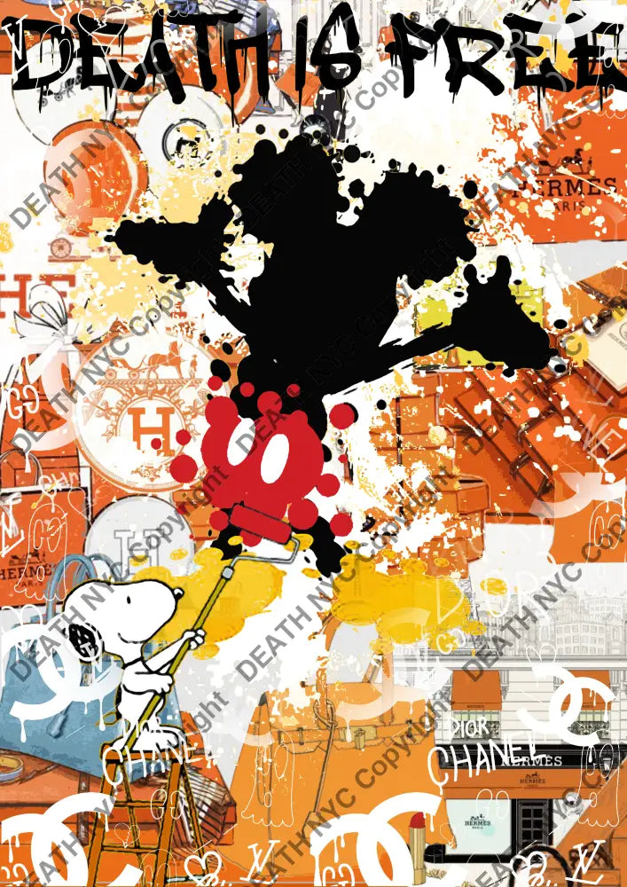 Auction ’AUC A2’’ 45x32cm (Edition of 100) (2025) mouse Art Print