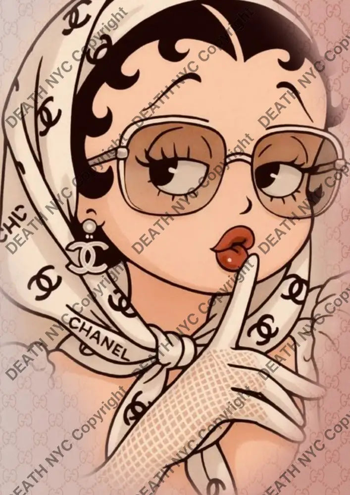 Auction ’AUC148 betty’ art print 45x32cm (Edition of 100) - Art Print