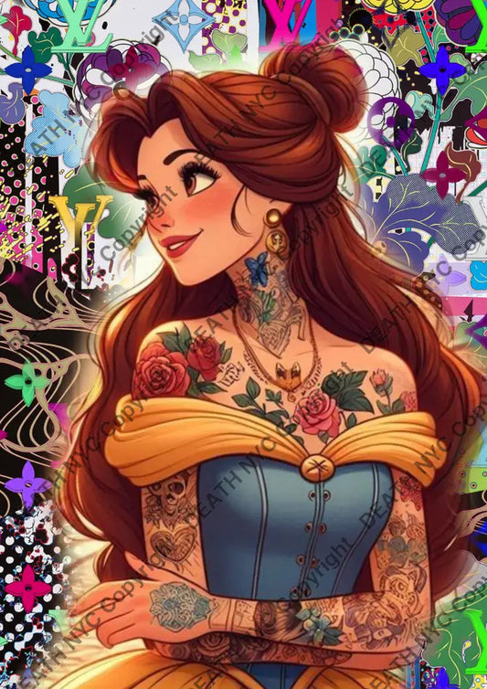 Auction ’AUC442 belle ’ art print 45x32cm (Edition of 100) Art Print