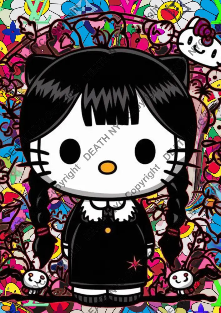Auction ’AUC458 kitty ’ art print 45x32cm (Edition of 100) Art Print
