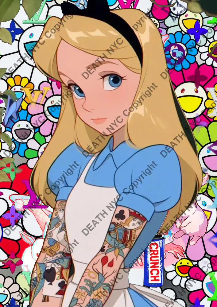 Auction ’AUC513 alice’ art print 45x32cm (Edition of 100) - Art Print