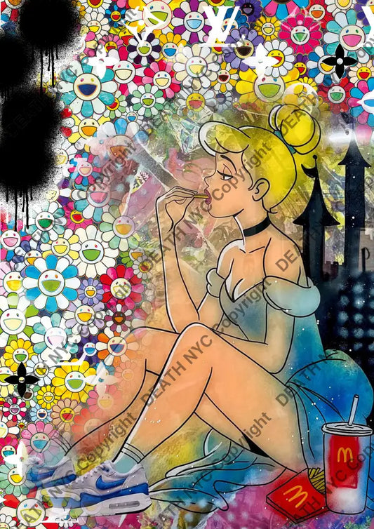 Auction ’AUC627 cind ’ art print 45x32cm (Edition of 100) Art Print