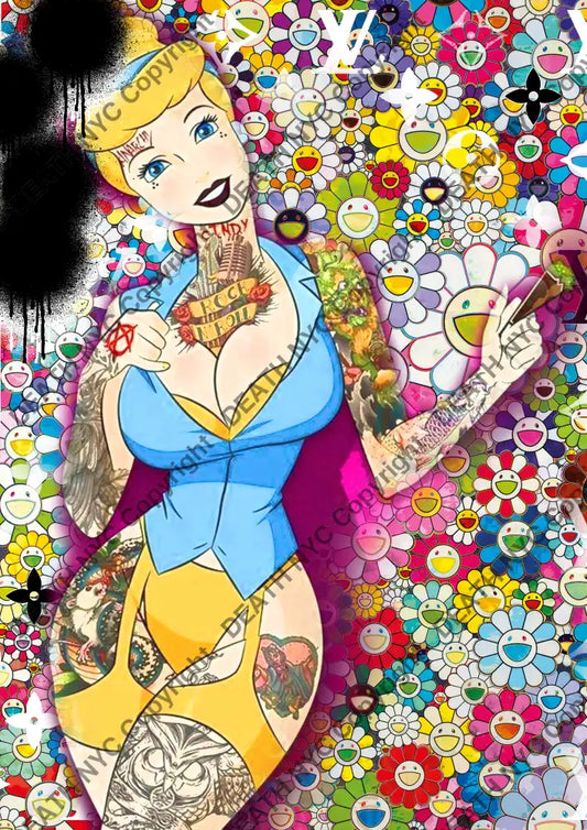 Auction ’AUC628 cind ’ art print 45x32cm (Edition of 100) Art Print