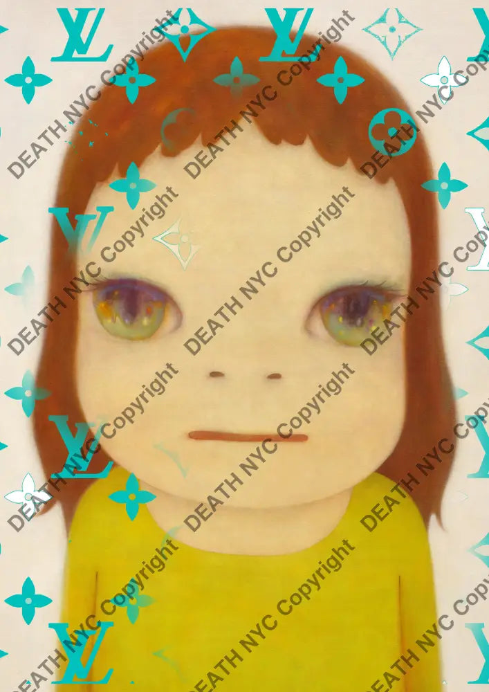 Auction ’AUC737 girl’ art print 45x32cm (Edition of 100) - Art Print
