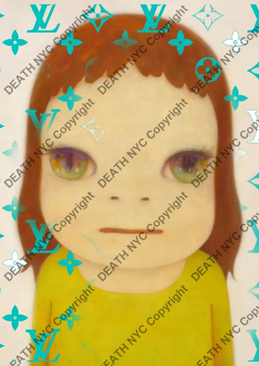 Auction ’AUC737 girl’ art print 45x32cm (Edition of 100) - Art Print