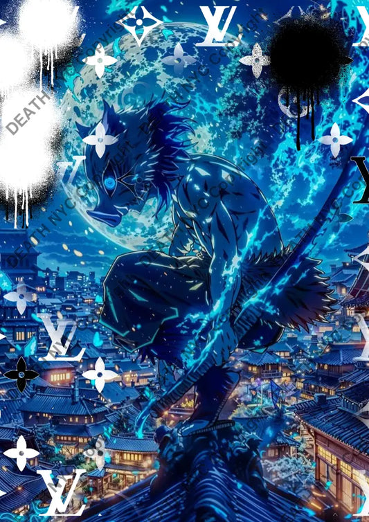 Auction ’AUC789 demon’ art print 45x32cm (Edition of 100) Art Print
