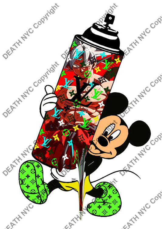 Auction ’AUC803 mouse’ art print 45x32cm (Edition of 100) Art Print