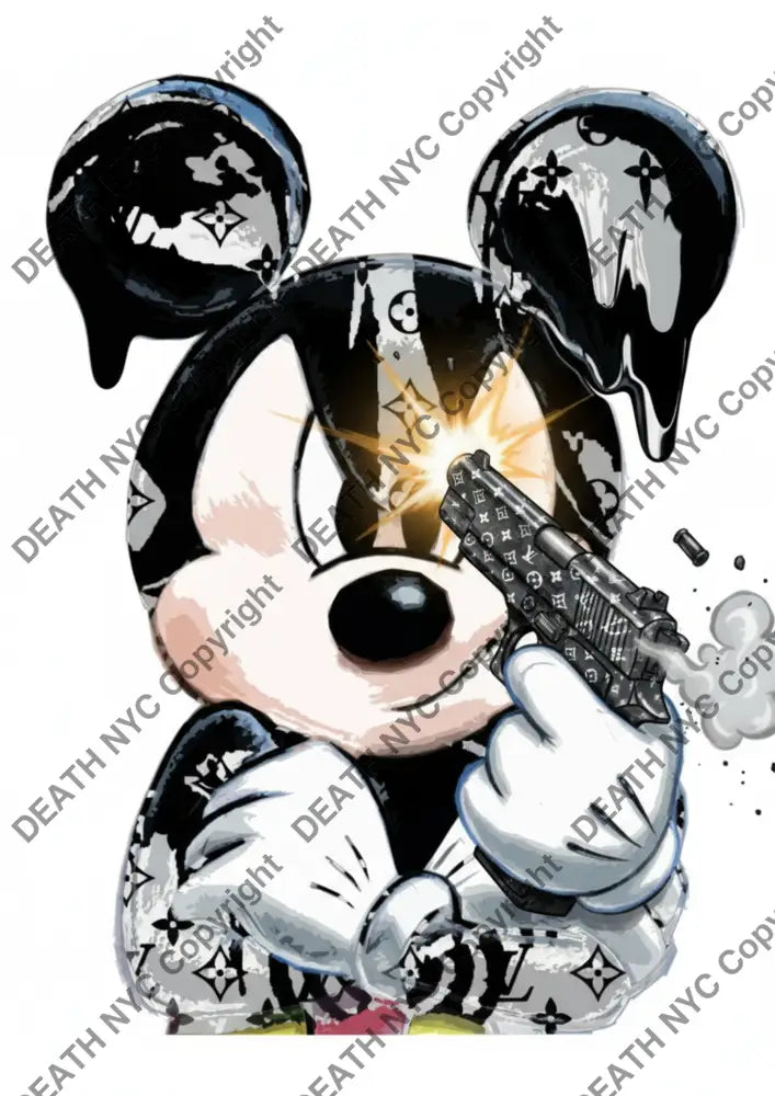 Auction ’AUC868 mouse’ art print 45x32cm (Edition of 100) Art Print