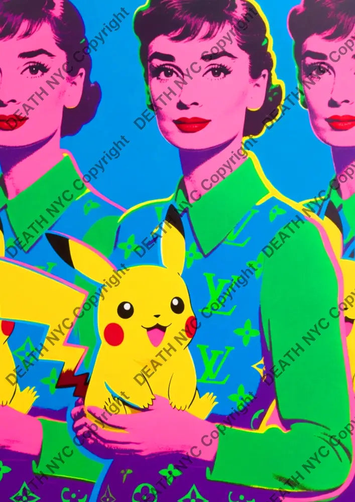 Auction ’AUC884 audrey’ art print 45x32cm (Edition of 100) - Art Print