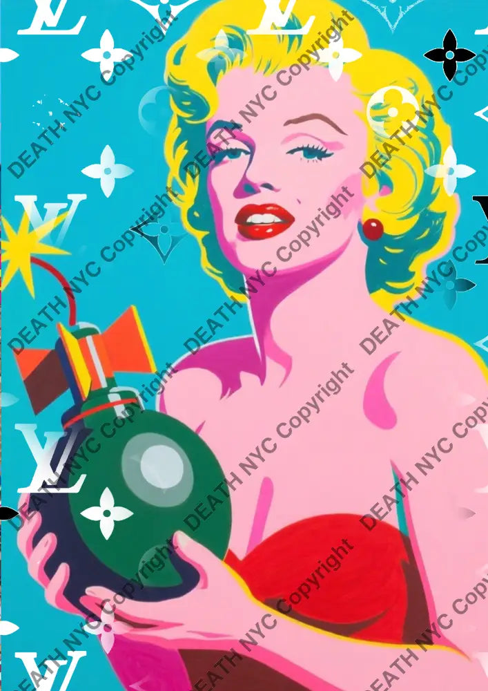 Auction ’AUC887 monr’ art print 45x32cm (Edition of 100) - Art Print