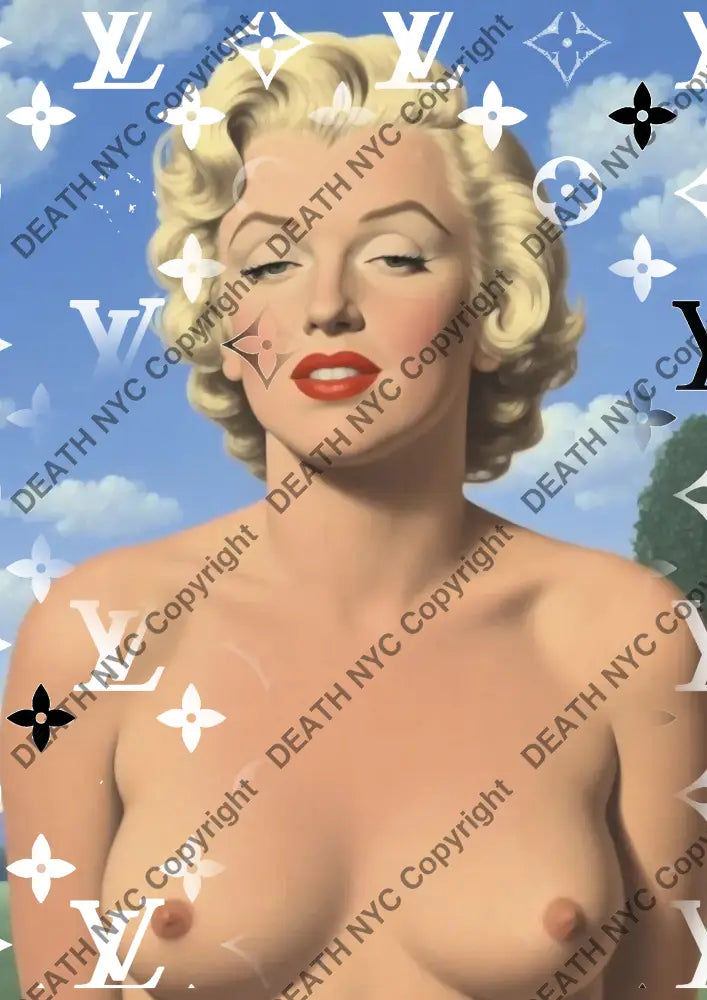 Auction ’AUC934 monr’ art print 45x32cm (Edition of 100) Art Print