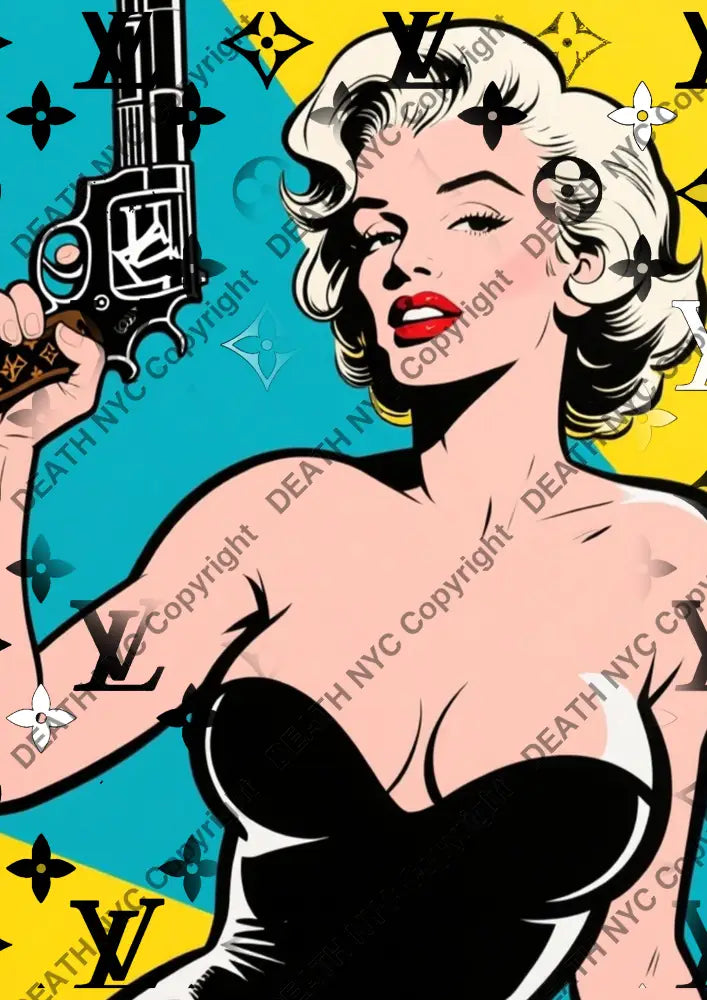 Auction ’AUC938 monr’ art print 45x32cm (Edition of 100) Art Print