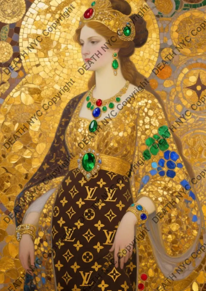 Auction ’AUC959 queen’ art print 45x32cm (Edition of 100) Art Print