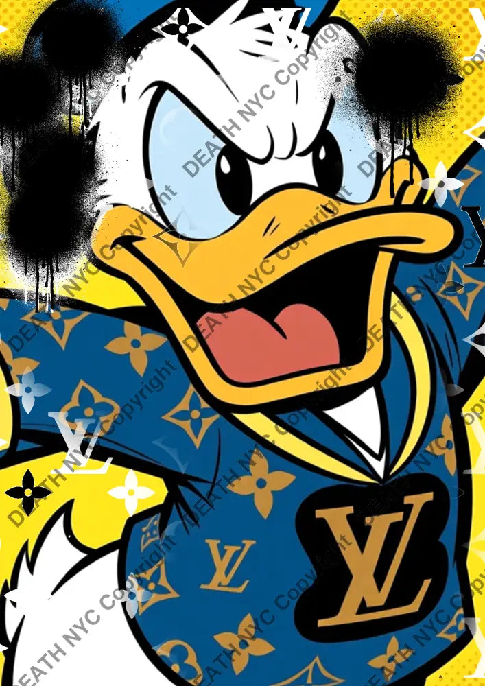 Auction ’AUC978 duck’ art print 45x32cm (Edition of 100) Art Print