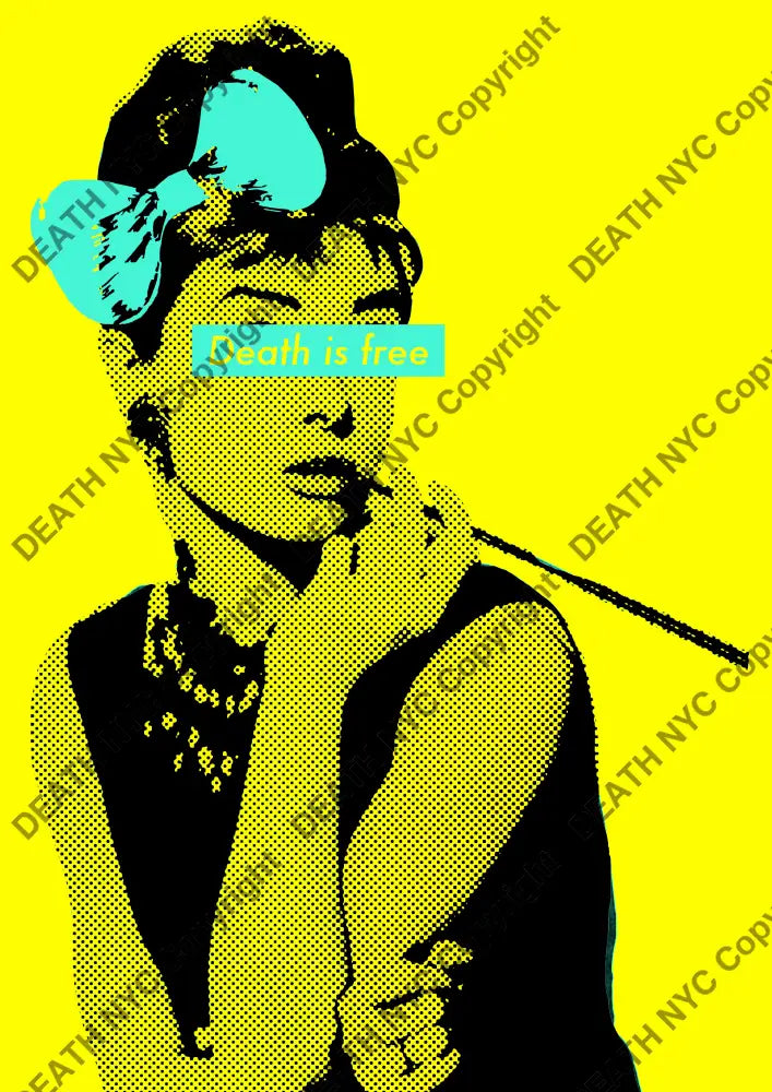 Auction ’audrey death y’ 45x32cm (Edition of 100) Art Print
