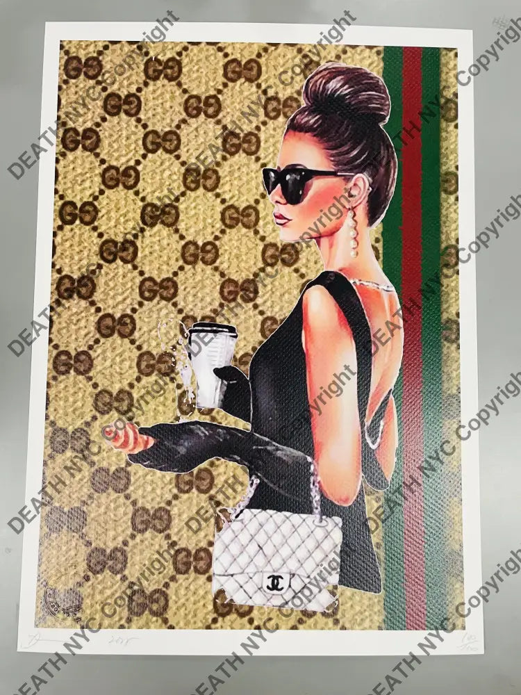 Auction ’Audrey g cc’ 45x32cm (Edition of 100) Art Print