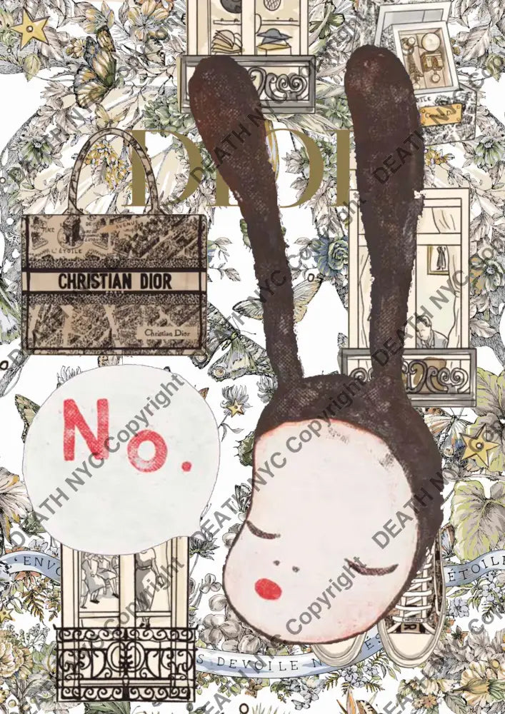 Auction ’AY49 girl’ art print 45x32cm (Edition of 100) Art Print