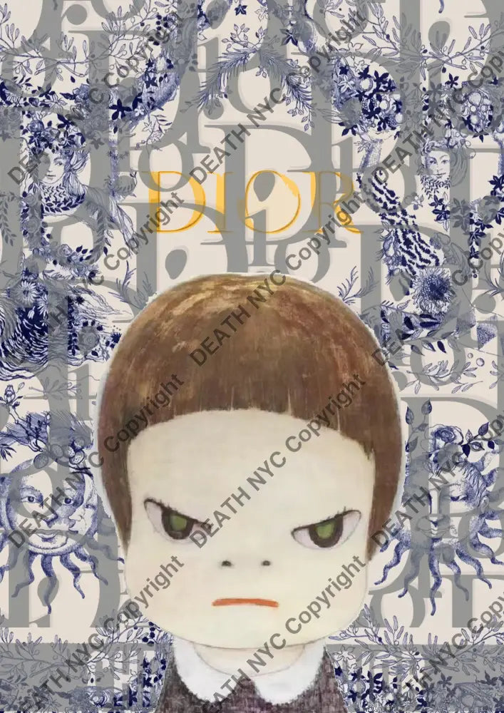 Auction ’AY71 girl’ art print 45x32cm (Edition of 100) Art Print