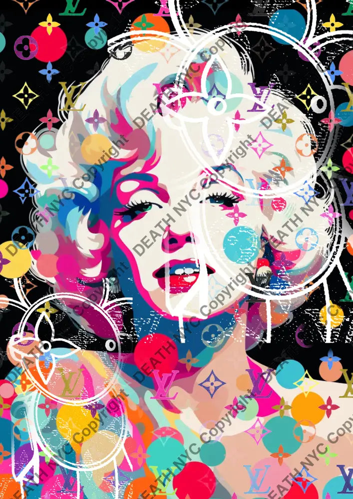 Auction ’AZ270 monr ’ art print 45x32cm (Edition of 100) Art Print