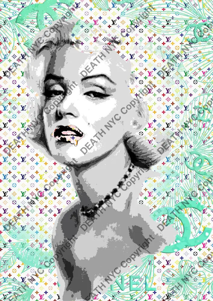 Auction ’AZ45 monr’ art print 45x32cm (Edition of 100) - Art Print